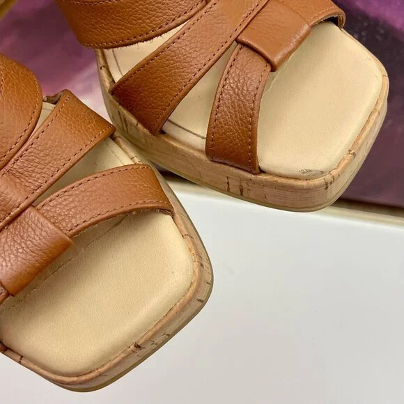 Paul Green Tan Strappy Heels - Picture 14 of 16